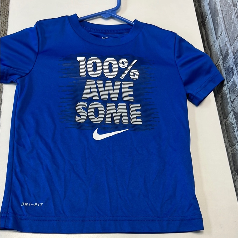 Nike Kids‎ Blue Graphic T-Shirt